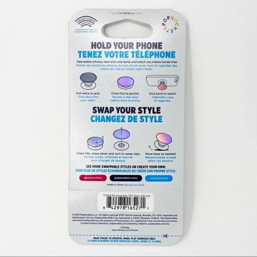 Popsocket PopGrip Elsa & Anna Forrest Disney’s Frozen 2 Cell Phone Grip New NWT